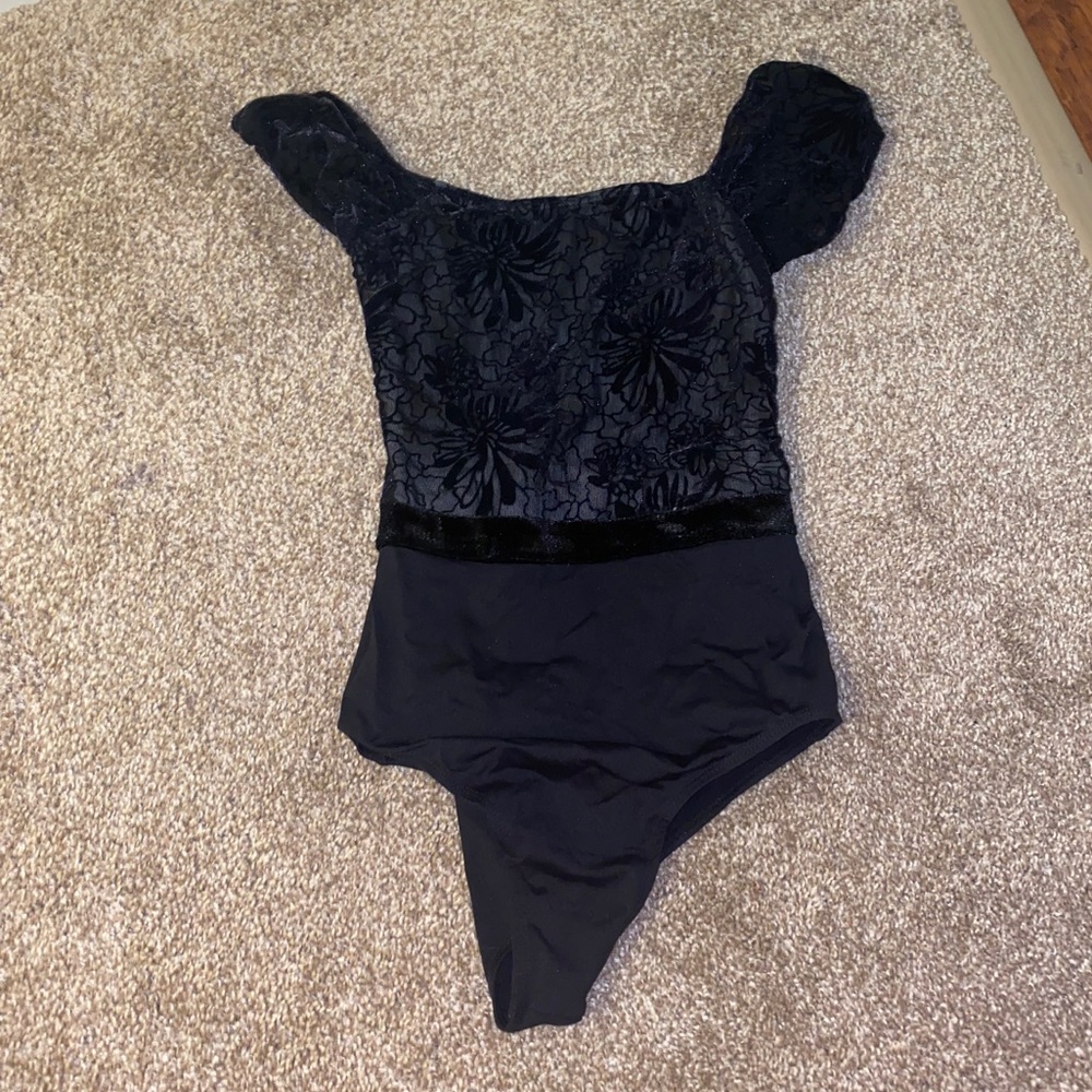 Black sansha leotard